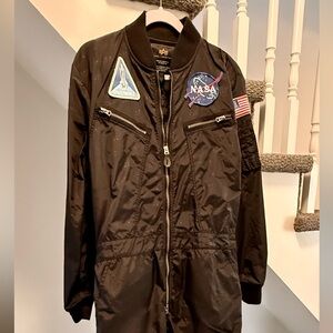 Rare Alpha Industries Flight Suit Large in Excellent Condition
